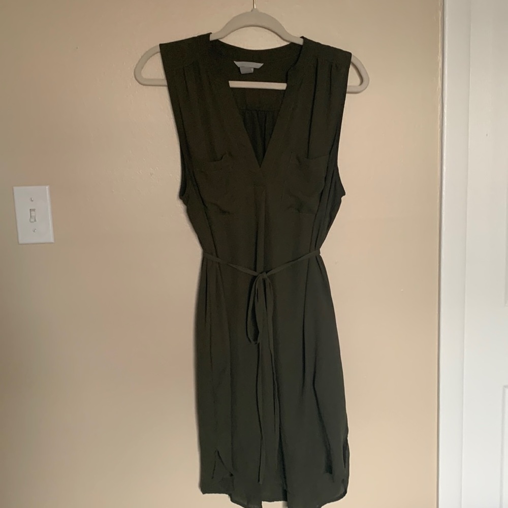 Green dress